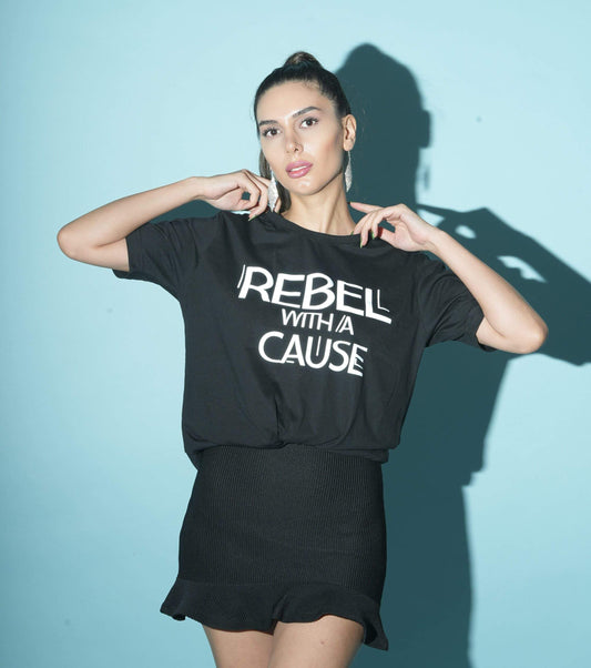 Rebel With A Cause Reflective T-Shirt