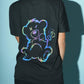 Smoking Teddy Rainbow Reflective T-Shirt