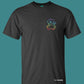 Smoking Teddy Rainbow Reflective T-Shirt